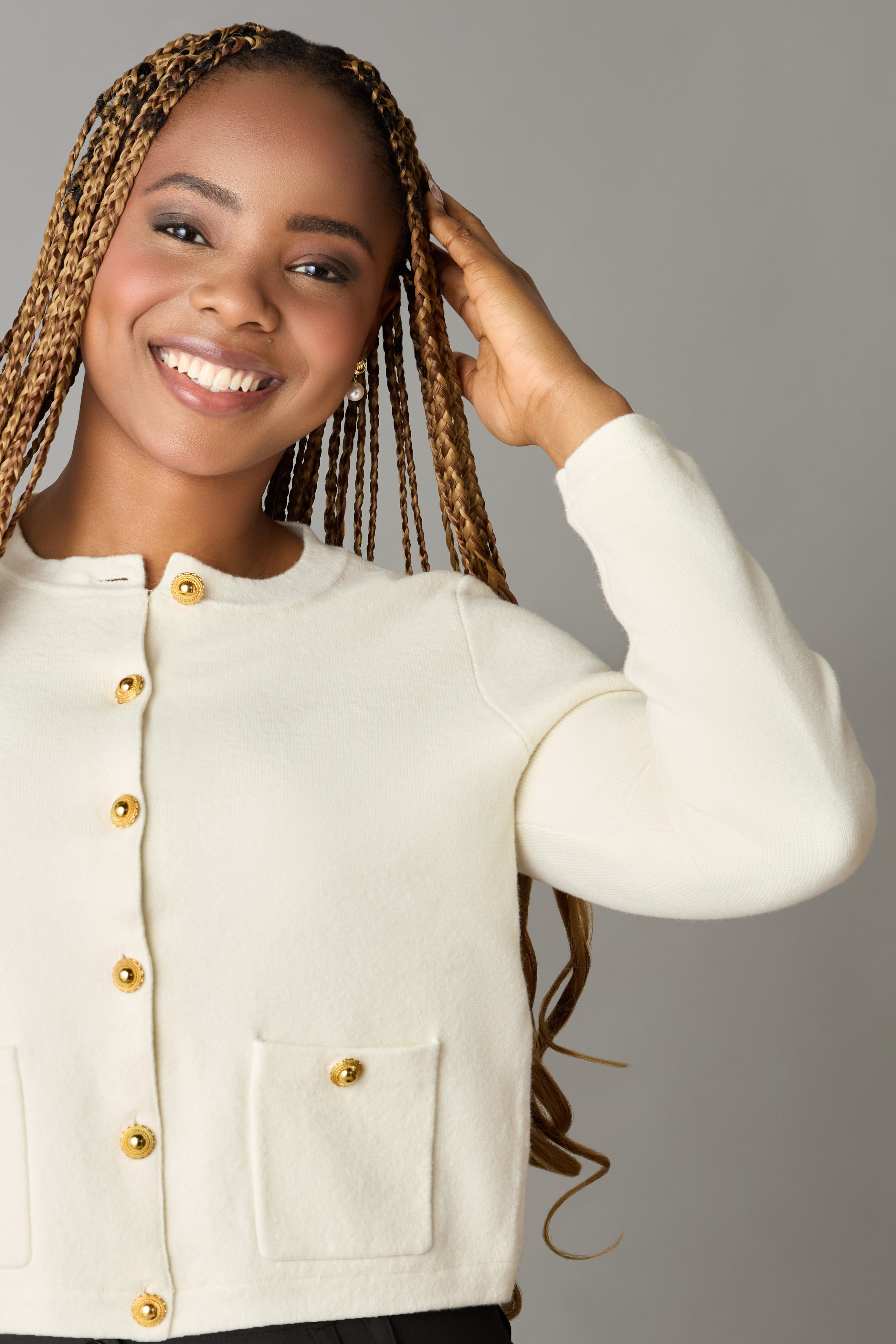 Merino Wool Cardigan Jacket